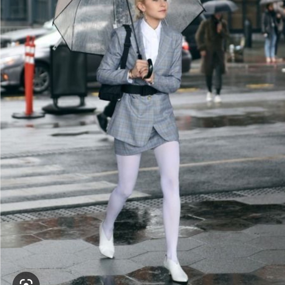 White tights